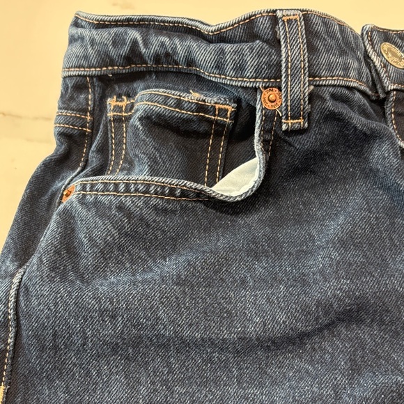 Zara Dark Blue Wide-Leg Pants - Picture 12 of 13